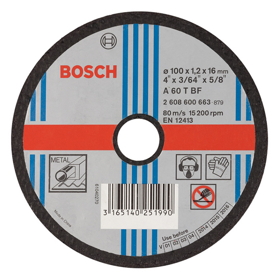 Bosch là loại đá cắt sắt có chất lượng chuẩn Đức