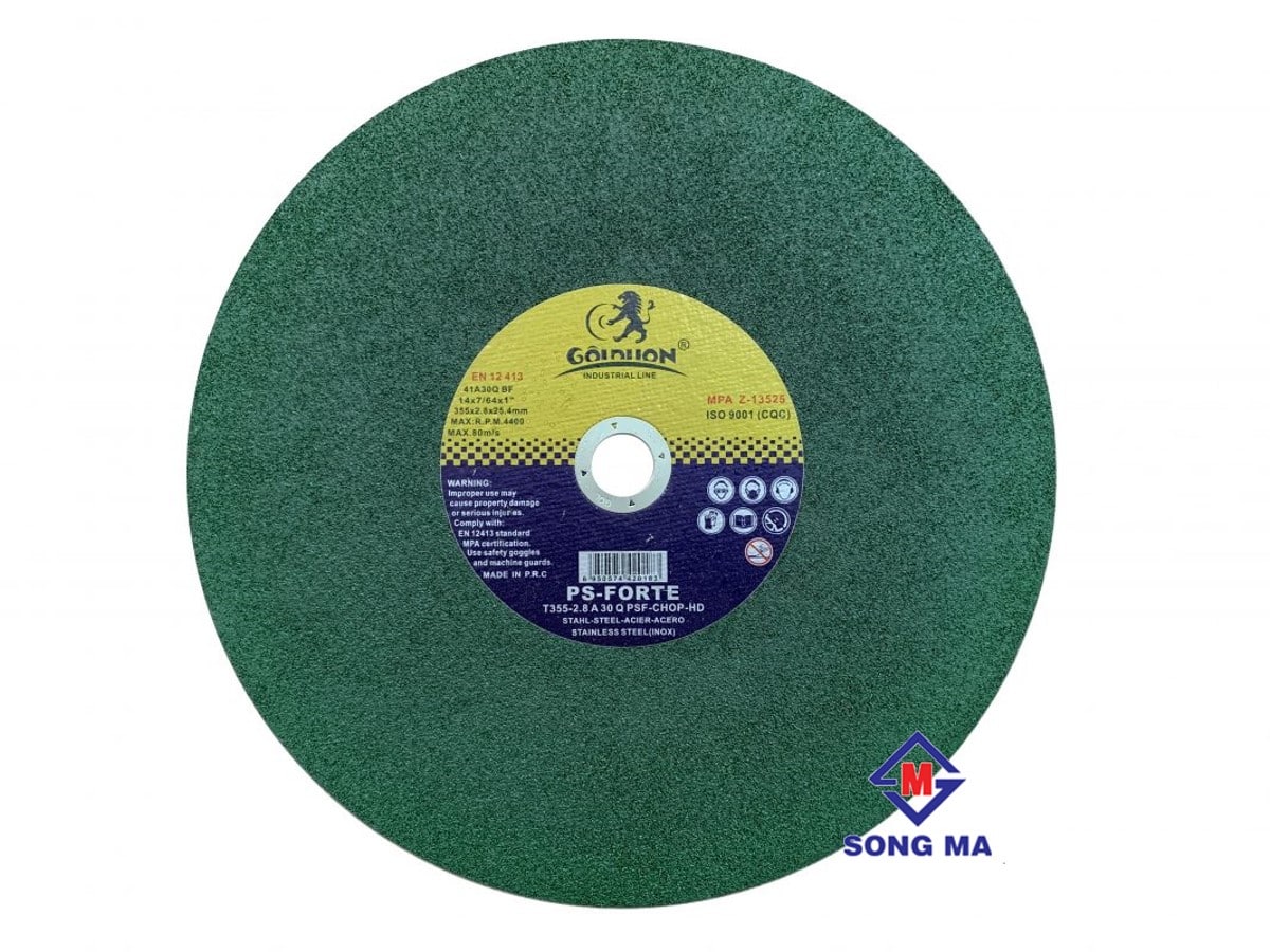Đá cắt sắt Goldlion có thể sử dụng tốt để cắt nhiều loại vật liệu.